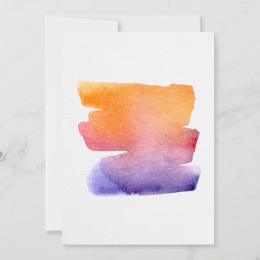 絵を描パーティー・アートをテーマにしたパーティー・テンプレート 招待状 (裏面)