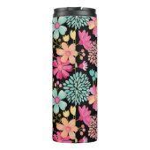 絵を描フローラバナー名パーソナライズされた飲料 タンブラー (裏面)