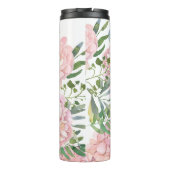 絵を描フローラパーソナライズされた名 タンブラー (裏面)