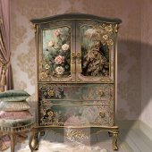 絵を描フローラロマンバラほこりっぽい色 薄葉紙