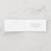 絵を描フローラ美容師アポイントメント折り曲げ 予約カード (内部開封)