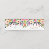 絵を描フローラ美容師アポイントメント折り曲げ 予約カード (外部開封)