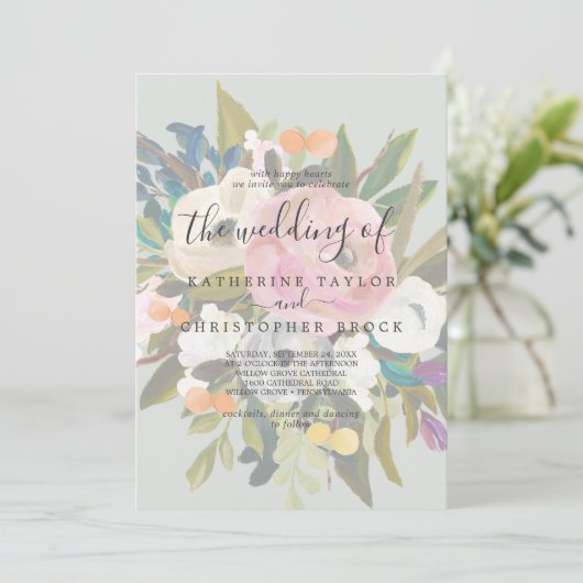 絵を描フローラ |の色を結婚消した 招待状 (スタンド正面)