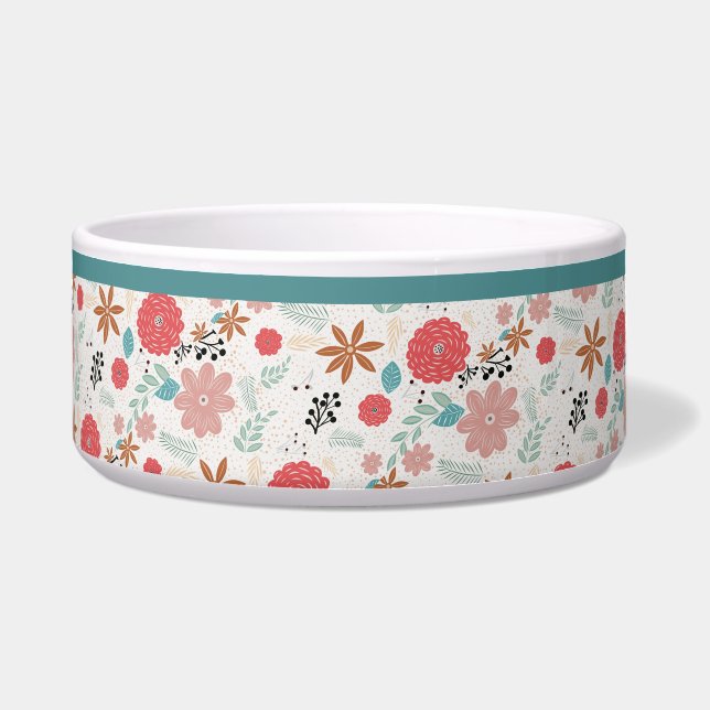 絵を描フローラ ボウル (正面)