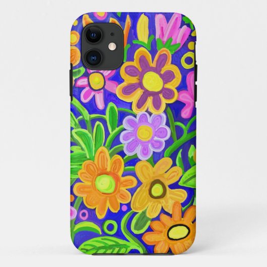 絵を描フローラ Case-Mate iPhoneケース (裏面)