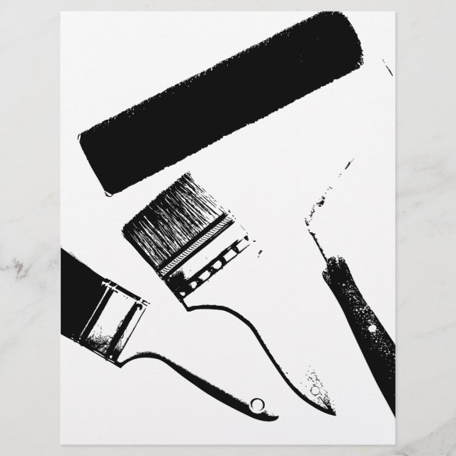 絵を描ブブラシ (正面)