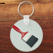 絵を描ブラシ キーホルダー (正面)