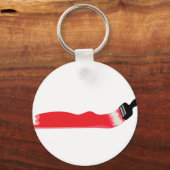 絵を描ブラシ キーホルダー (正面)