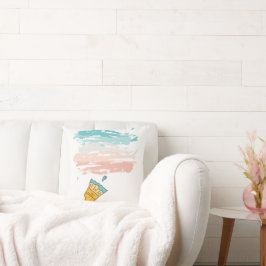 絵を描ブラシ クッション