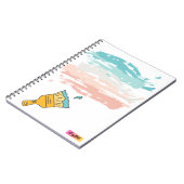 絵を描ブラシ ノートブック (左側)