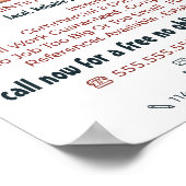 絵を描ブラシ，ペインター&デコレータ広告ー ポスター (角)