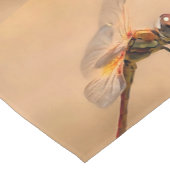 絵を描ベージュ色 ショートテーブルランナー (コーナー)