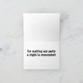 絵を描ボールサンキューカード サンキューカード (内部)