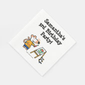 絵を描メイジーと! スタンダードランチョンナプキン (角)