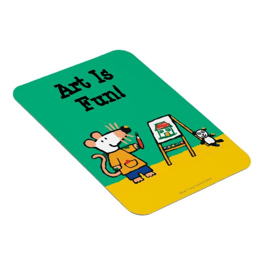 絵を描メイジーと! マグネット (右側)