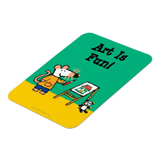 絵を描メイジーと! マグネット (左側)