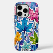 絵を描メープル離れの青 Case-Mate iPhoneケース (裏面)