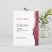 絵を描モダンマルサシンプルラ結婚の方向 エンクロージャーカード (スタンド正面)