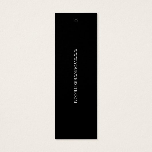 絵を描モダン線の白黒つるラベル (裏面)