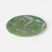 絵を描モネの庭 ペーパープレート (アングル)