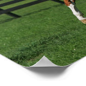 絵を描ランニングホース1 ポスター (角)