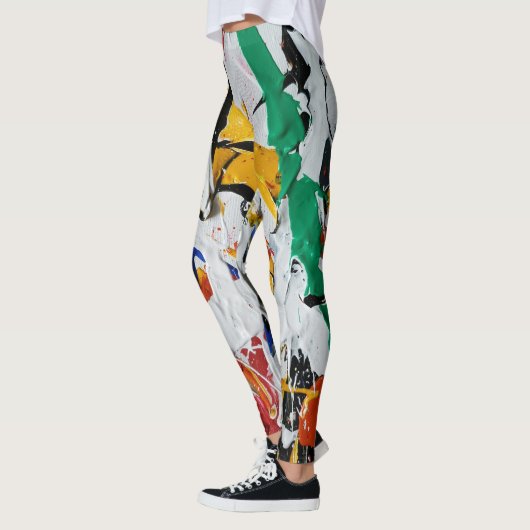 絵を描レギンス レギンス (左)