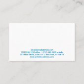 絵を描ローラブルー絵を描 名刺 (裏面)