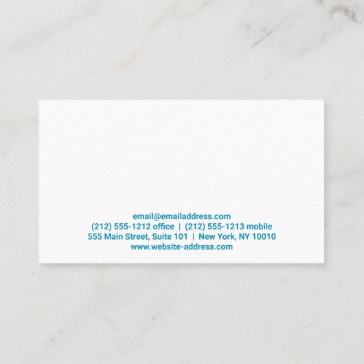 絵を描ローラブルー絵を描 名刺 (裏面)