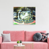 絵を描亀2 キャンバスプリント (インサイチュ (リビング))