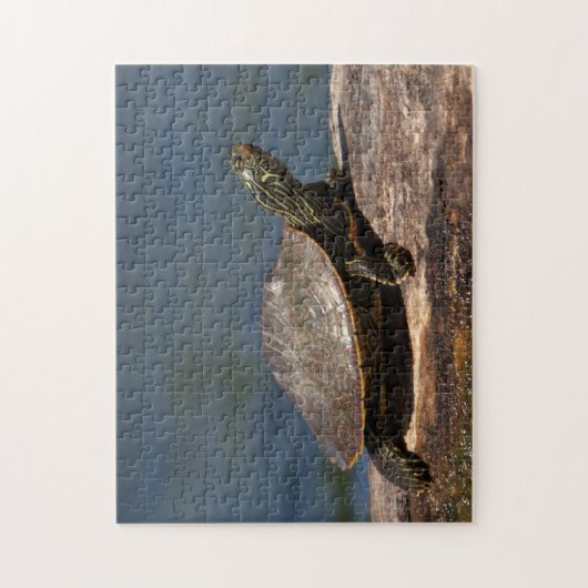 絵を描亀 ジグソーパズル (縦)