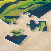 絵を描亀 ジグソーパズル (側面)