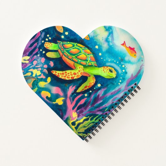 絵を描亀 ノートブック (裏面)