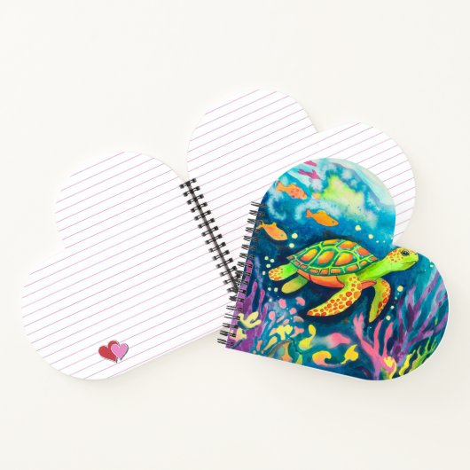 絵を描亀 ノートブック (内部)