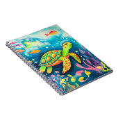 絵を描亀 ノートブック (右側)