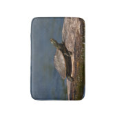 絵を描亀 バスマット (正面縦)