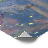 絵を描亀 ポスター (角)