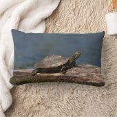 絵を描亀 ランバークッション (ブランケット)