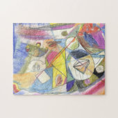 絵を描写真パズル ジグソーパズル (横)