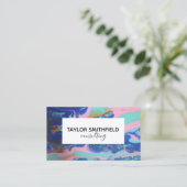 絵を描名刺 名刺 (スタンド正面)