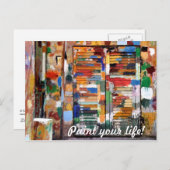 絵を描命! ポストカード (正面/裏面)