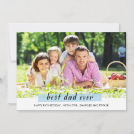 絵を描和紙テープ父の日札 カード