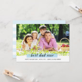 絵を描和紙テープ父の日札 カード (正面/裏面インサイチュ)