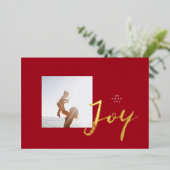 絵を描喜び |フォトフレーム |ミニマルな愛 箔シーズンカード (立ち正面)