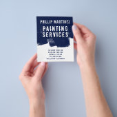 絵を描壁 チラシ (手)