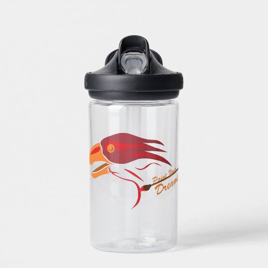 絵を描夢 ウォーターボトル (正面)