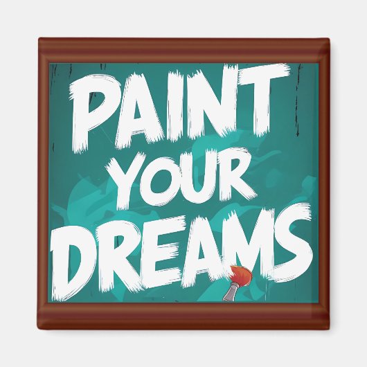 絵を描夢 マグネット (正面)