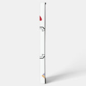 絵を描女の子と同じフランスのさ – 美学 SAMSUNG GALAXYケース (左側面)