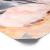 絵を描子犬 ポスター (角)