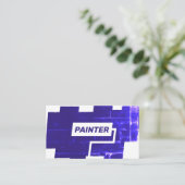 絵を描層壁 名刺 (スタンド正面)