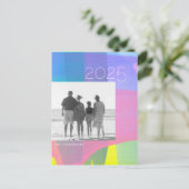 絵を描層2025年新年写真はがき シーズンポストカード (スタンド正面)